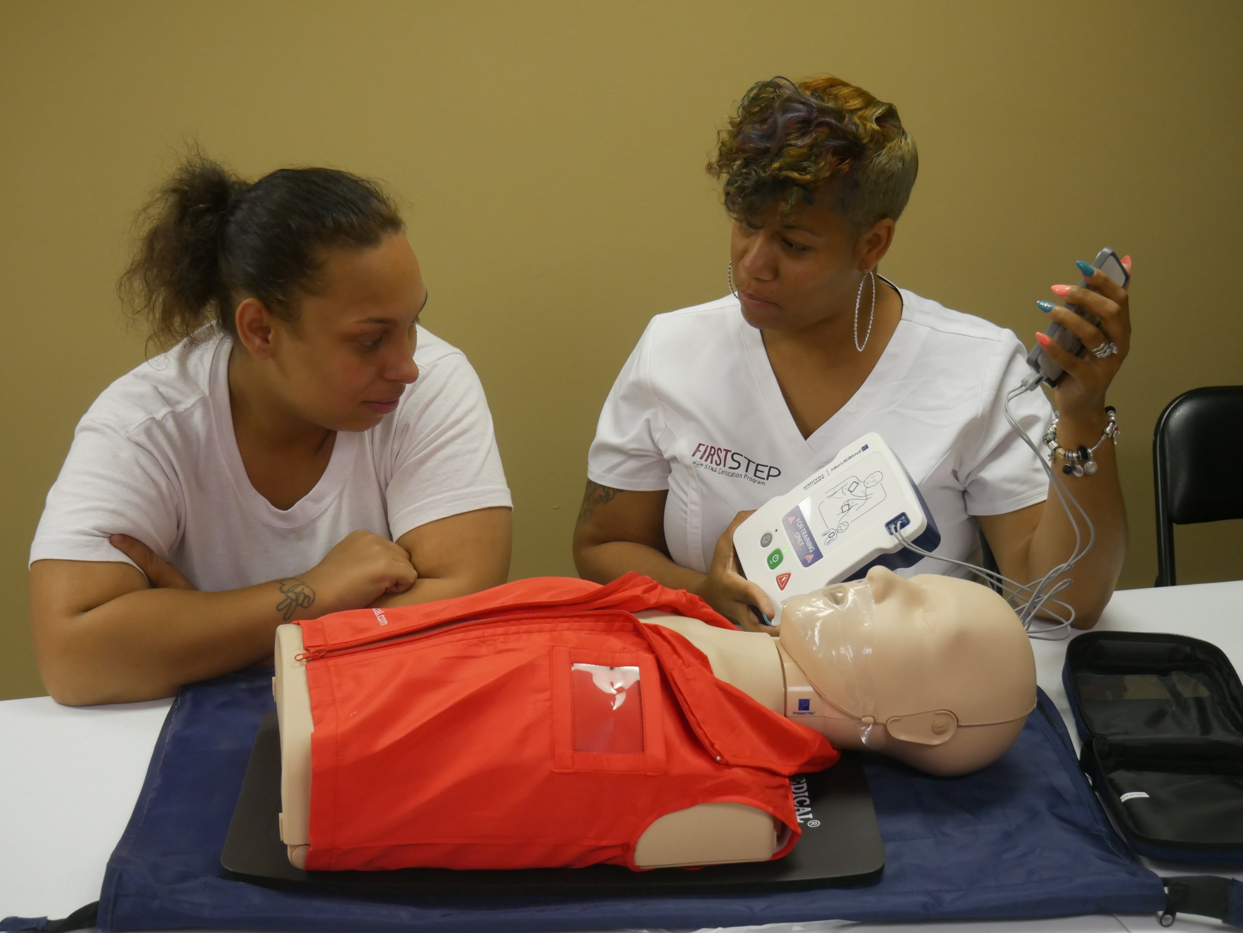 First Aid/CPR/AED Training – First Step STNA Certification