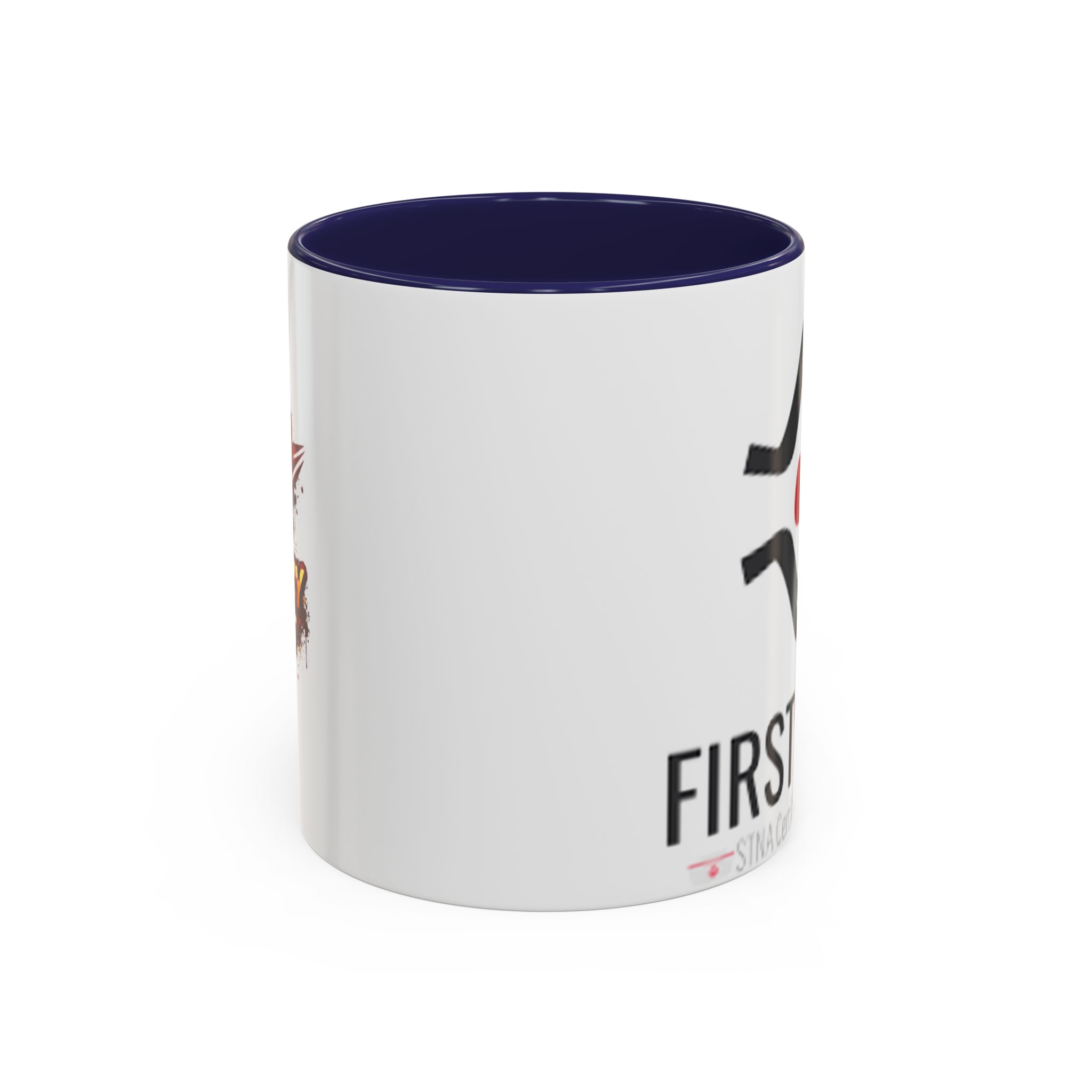 First Step Logo Accent Coffee Mug — Branded 11/15oz Ceramic Coffee Cup - Image 5