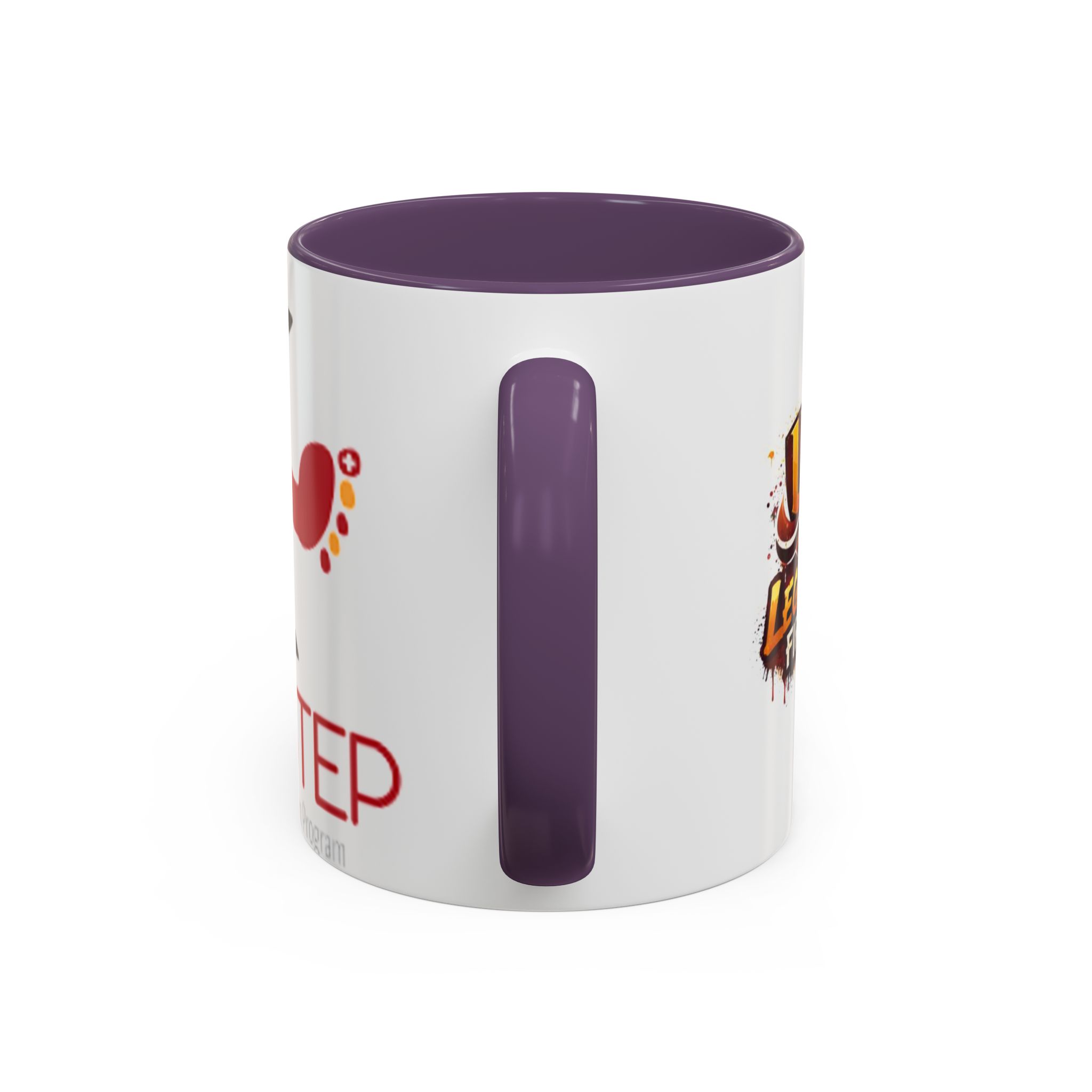 First Step Logo Accent Coffee Mug — Branded 11/15oz Ceramic Coffee Cup - Image 36