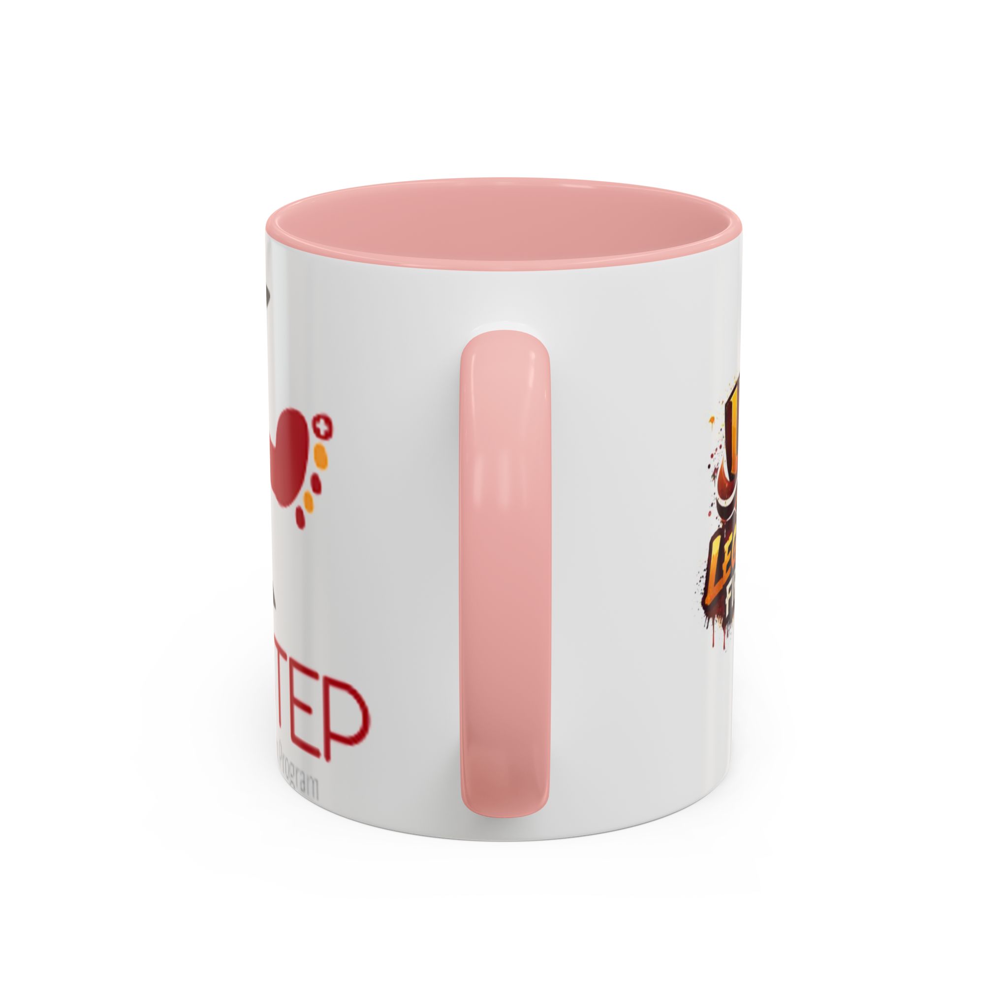 First Step Logo Accent Coffee Mug — Branded 11/15oz Ceramic Coffee Cup - Image 12