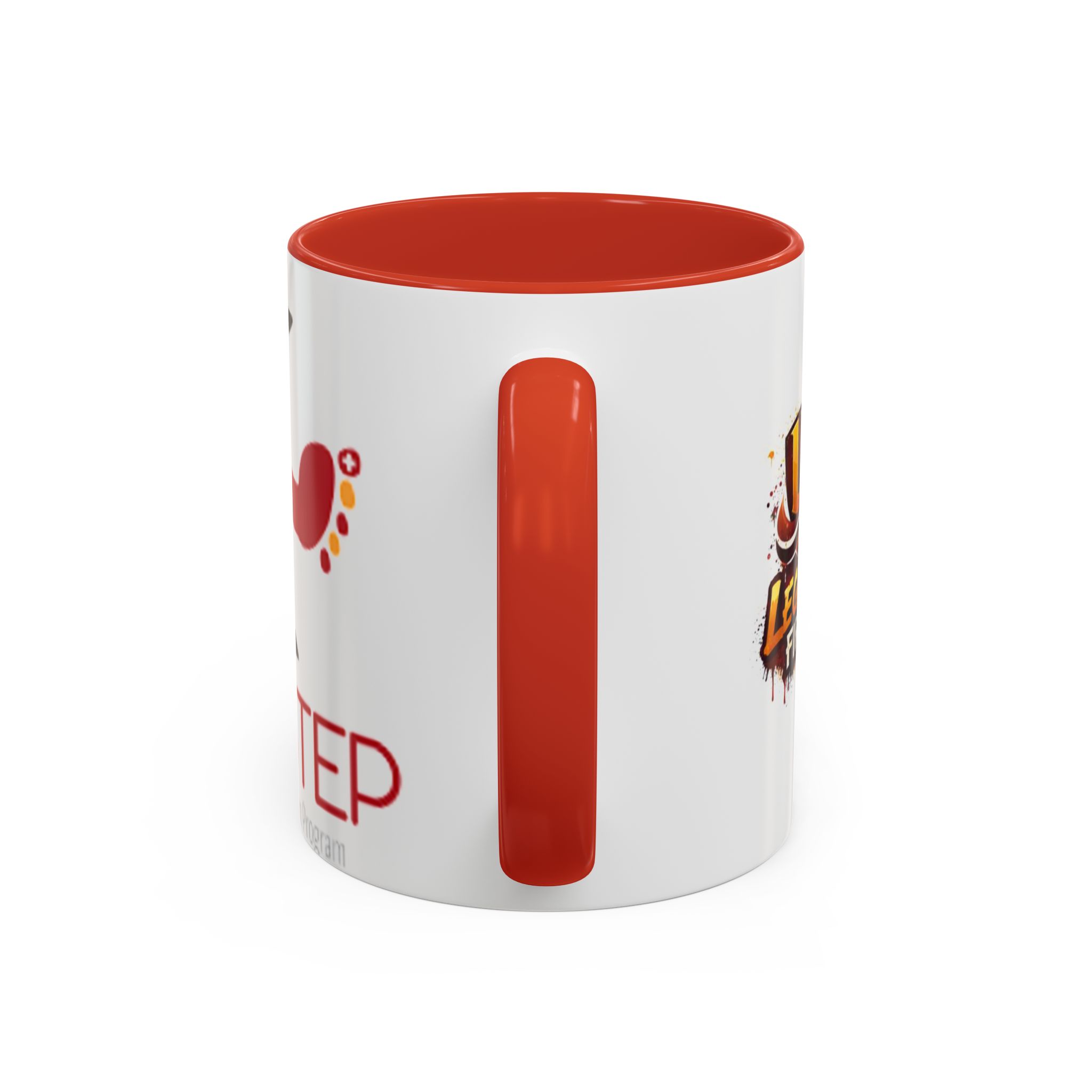 First Step Logo Accent Coffee Mug — Branded 11/15oz Ceramic Coffee Cup - Image 16