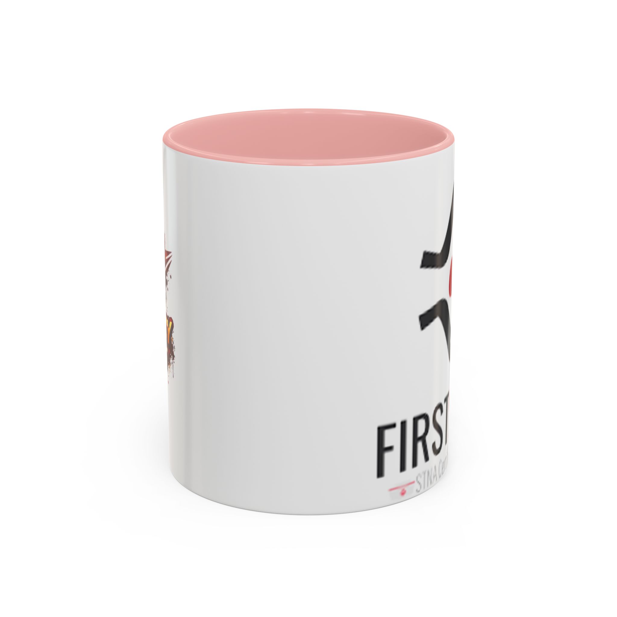 First Step Logo Accent Coffee Mug — Branded 11/15oz Ceramic Coffee Cup - Image 9