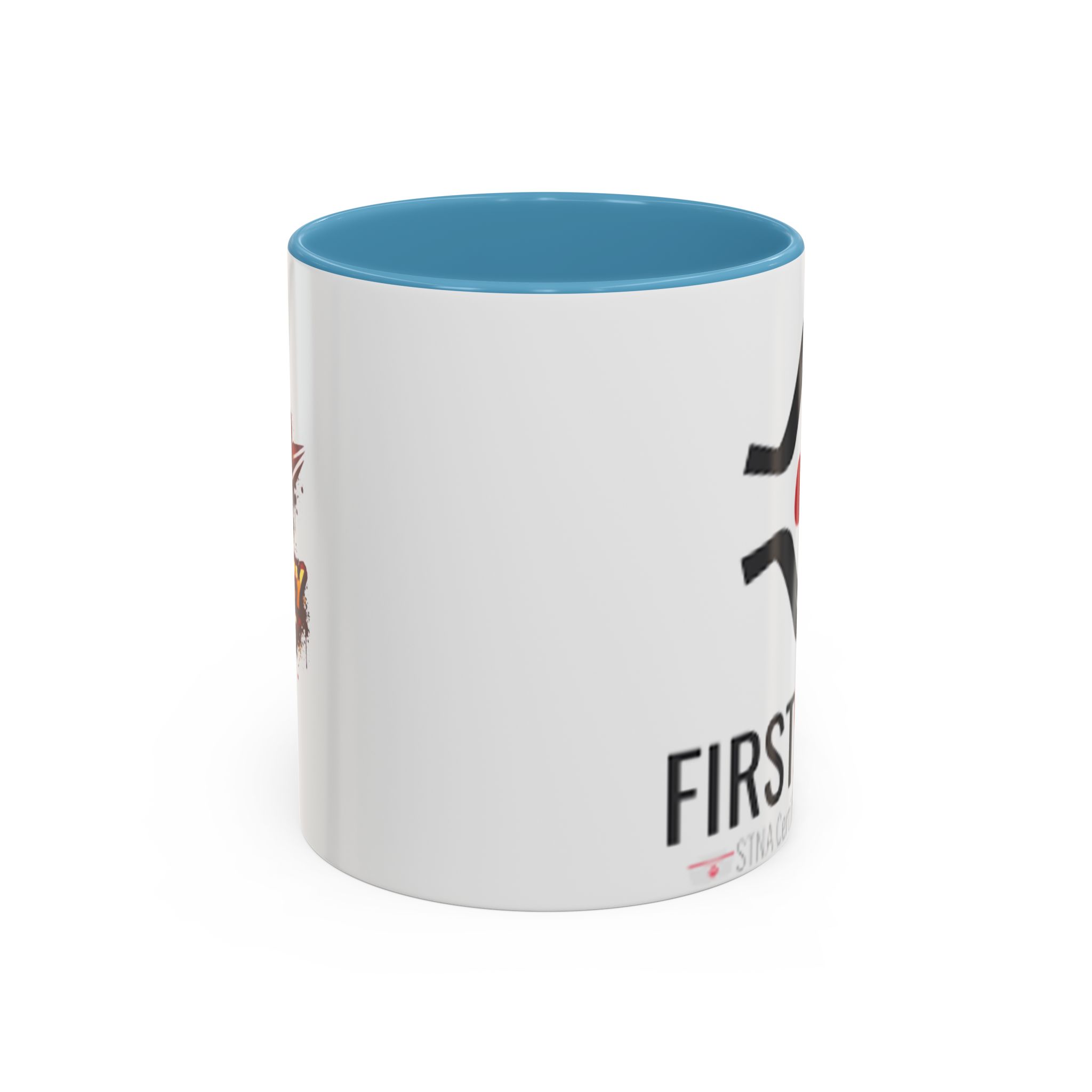 First Step Logo Accent Coffee Mug — Branded 11/15oz Ceramic Coffee Cup - Image 17