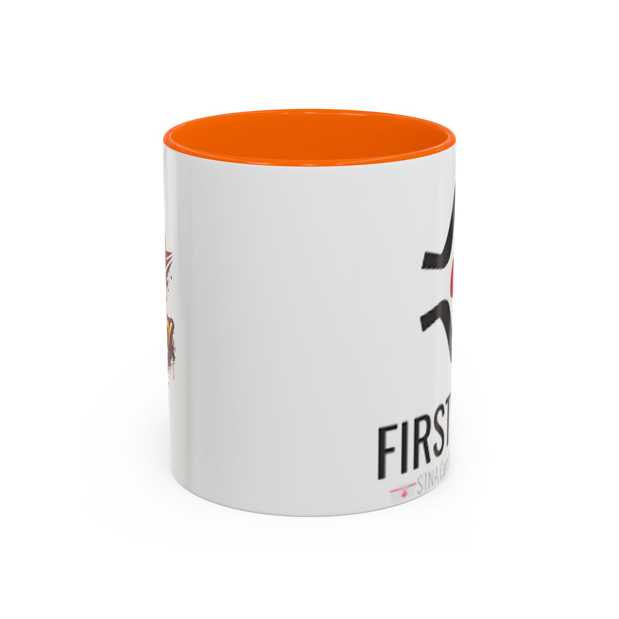 First Step Logo Accent Coffee Mug — Branded 11/15oz Ceramic Coffee Cup - Image 21