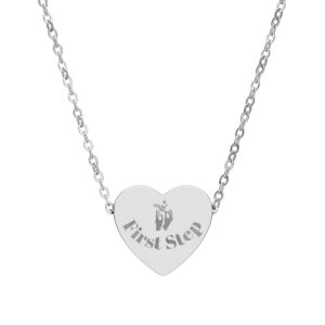 Heart Necklace (Engraving)